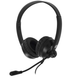 Гарнитура Oklick HS-M500 чёрный, проводная, USB