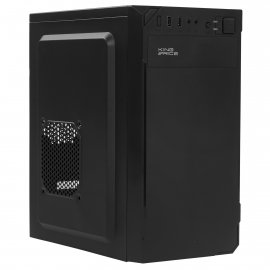 Компьютерный корпус Hiper PB81 черный без БП ATX 3x120мм 2xUSB2.0 2xUSB3.0 audio bott PSU