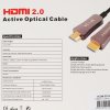 Активный оптический кабель HDMI 19M/M,ver. 2.0, 4K@60 Hz 30m VCOM D3742A-30M