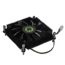 Система жидкостного охлаждения DEEPCOOL LQ240 черный, 120 мм, алюминий, 2400 об/мин, 38.71 дБ, 3 pin, 300 Вт