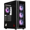 Компьютерный корпус Bloody BD-CC120F черный без БП ATX 8x120мм 1xUSB 2.0 1xUSB 3.0 audio bott PSU