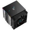 Кулер для процессора DEEPCOOL AK620 DIGITAL SE LGA20XX/1700/1200/115X/AM5/AM4 (9шт/кор, TDP 260W, PWM, DUAL Fan 120мм, 6 тепл. трубок, ARGb, черный) RET (R-AK620-BKADMN-GJD)