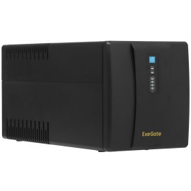 Источник бесперебойного питания ExeGate EP285500RUS SpecialPro Smart LLB-1500.LCD.AVR.C13.RJ.USB 1500VA/950W, LCD, AVR, 6*IEC-C13, RJ45/11, USB, черный