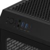 Компьютерный корпус Thermaltake The Tower 200 черный без БП miniITX 11x120мм 5x140мм 2xUSB 3.0 audio bott PSU