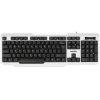 Клавиатура проводная Smartbuy (SBK-333U-WK) ONE USB с подсветкой бело-черная