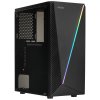 Компьютерный корпус Ginzzu SL150 панель с RGb подсветкой