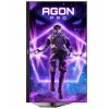 Монитор 24.1" AOC AGON PRO AG246FK6 TN 1920x1080, 540 Гц, 0.5 мс, 16:9, 400 кд/м², 2xHDMI 2.0, DP 1.4, 3.5 Jack, USB Hub (4x USB), HDR10, FreeSync Premium, черно-серый