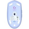 Мышь беспроводная Logitech G304 Lightspeed фиолетовый, 12000 dpi, радиоканал, USB, кнопки - 6