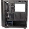 Компьютерный корпус Hiper PB81 черный без БП ATX 3x120мм 2xUSB2.0 2xUSB3.0 audio bott PSU