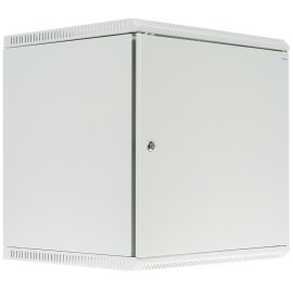 Шкаф настенный ЦМО ШРН-Э-12.500.1 12U 600x520 мм пер. дв. стал. лист несъемные бок. пан. серый