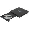 Оптический привод внешний CD/DVD привод USB 3.0 Gembird DVD-USB-03C пластик, черный