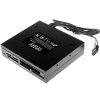 Кард-ридер Ginzzu USB 2.0 Card reader SD/SDHC/MMC/MS/microSD/xD/CF, 3.5" черный GR-116B