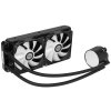 Система водяного охлаждения PcCooler DA240 BK ARGb Soc-AM5/AM4/1200/1700/1851 черный 4-pin Al+Cu 270W Ret (DA240-BKAWXX-GL)