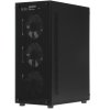 Компьютерный корпус Miditower ExeGate i3 BASE-NPX500 (ATX, БП 500NPX с вент. 12 см, с окном, 1*USB+1*USB 3.0, аудио, 4 вент. 12см с RGb подсветкой)