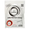 Патч-корд UTP Cablexpert PP6U-0.25M/BK cat.6, 0.25м, литой, многожильный, черный
