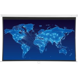 Экран Cinema S'OK 16:9 107' настенно-потолочный, на раме, 236x133см, рама черный бархат, полотно белый ПВХ