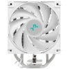 Кулер для процессора DEEPCOOL AG400 DIGITAL WH ARGb белый, 120 мм, алюминий/медь, 2100 об/мин, 31.6 дБ, 4 pin, 220 Вт, 152.7 мм