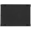 Шкаф настенный Lanmaster Next TWT-CBWNG-6U-6X4-BK 6U 550x450 мм пер. дв. стекл съемные бок. пан. 60 кг черный