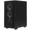 Компьютерный корпус Powercase Mistral AY4B ARGb, Tempered Glass, 4x 120мм ARGb Fans, черный, ATX (CMAYB-A4)