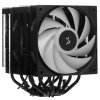 Кулер для процессора DEEPCOOL AG620 WH ARGb V2 LGA20XX/1700/1200/115X/AM5/AM4 (9шт/кор, TDP 260W, PWM, ARGb DUAL Fan 120мм, 6 тепл. трубок, белый) RET