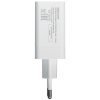Сетевое зарядное устройство Rexant Type-C + USB 3.0 с Quick charge, белый