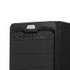 Компьютерный корпус Miditower ExeGate UN-604 Black, ATX, (UN400, 120мм) 2*USB+2*USB 3.0, Audio