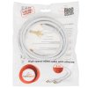 Кабель Cablexpert HDMI CC-HDMI4-W-10, 19M/19M, v2.0, медь, позол.разъемы, экран, 3 м, белый, пакет