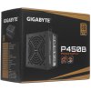 Блок питания Gigabyte GP-P450B, 450Вт, 80 PLUS Bronze, APFC 120мм, черный