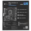 Материнская плата MSI PRO B760M-A WIFI DDR4, LGA 1700, Intel B760, 4xDDR4, 4xSATA, 2xM.2, 1xPCI-E 4.0 x16, 1xPCI-E 4.0 x4, 1xPCI-E x1, 2xHDMI, 2xDP, 1x 2.5Gb LAN, 2xUSB-A 2.0, 2xUSB-A 3.2 Gen 1, 2xUSB-A 3.2 Gen 2, 3x3.5 мм, 7.1, Micro-ATX