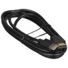 Кабель GoPower HDMI (m)-miniHDMI (m) 1,8м ПВХ ver.1.4 черный Premium Zip-Lock c подвесом (1/100)