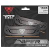 Оперативная память Patriot Viper Steel, DDR4, 16Gb (1x16 GB), 3200 MHz, CL16, DIMM, радиатор, черный