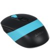 Мышь беспроводная A4Tech Fstyler FG10 черный/синий, 2000 dpi, радиоканал, USB, кнопки - 4