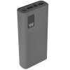 Портативный аккумулятор OLMIO QR-20, 20000mAh, 22.5W, QuickCharge3.0/PowerDelivery, LCD, серый