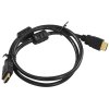 Кабель HDMI/DVI 5bites APC-014-075 HDMI M/HDMI M V1.4b, высокоскоростной, ethernet+3D, зол.разъемы, ферр.кольца, 7.5м.