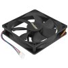 Вентилятор для корпуса ExeGate E12025S4P-PWM черный, 120 мм, 1500 об/мин, 25 дБ, 4 pin