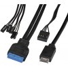 Компьютерный корпус Miditower ExeGate XP-332UC (ATX, без БП, 2хUSB 3.0/1хTypeC, аудио, черный)