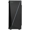 Компьютерный корпус Ginzzu SL150 панель с RGb подсветкой