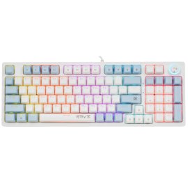 Клавиатура проводная Defender Hawk GK-418, USB, черный/белый