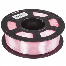 Филамент Crown Micro CM-FILPLAS005S PLA Silk 1.75 1кг серебряный