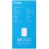 Бесшовный Mesh роутер Cudy M3000(1-PACK) AX3000 10/100/1000/2500BASE-T, белый