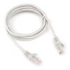 Патч-корд LSZH UTP Cablexpert PP31-1M кат.5e, 1м, литой, многожильный, серый