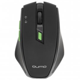 Мышь беспроводная Qumo Office Prisma Black M85 черный, 2400 dpi, радиоканал, USB, кнопки - 7