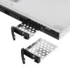Сетевое хранилище SMB QNAP TS-464U-RP-8G NAS 4 HDD trays, rackmount 1U, 2 PSU. 4-core Intel Celeron N5105/N5095 2.0-2.9 GHz, 8 Gb RAM MAX, 2x2.5 Gigabit Ethernet, 4xUSB, 1xHDMI . PCIe Gen 3 x2, W/o rail kit RAIL-B02