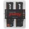 Оперативная память Kingston Fury Beast, DDR5, 32Gb (2x16Gb), 6000MHz, CL36, DIMM, с радиаторами, RGB, черный