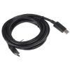 Кабель DisplayPort-HDMI Gembird/Cablexpert 3м, 20M/19M, черный, экран, пакет(CC-DP-HDMI-3M)