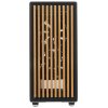 Компьютерный корпус без блока питания Case Fractal Design North TG Clear Tint, Midi-Tower, 2x140мм, 2xUSB-A 3.2 + 1xUSB 3.2 Type-C ATX, mATX, mITX Wood panel, Chalk белый