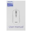 Мышь проводная Philips SPK7214 черный, 1600 dpi, USB, кнопки - 4