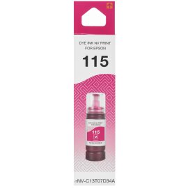 Чернила NVP 115 (NV-C13T07D34A) для Epson L8160, L8180 (70 мл) Magenta (в коробке) совместимые