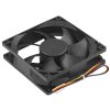 Вентилятор для корпуса 5bites FB9225S-12L3 черный, 92 x 92 x 25 мм, пластик, 1800 об/мин, 23 дБ, 3 pin