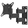 Кронштейн LE'STER LST-101.05 ТВ 10"- 32" vesa 100x100, черный, 2 колена